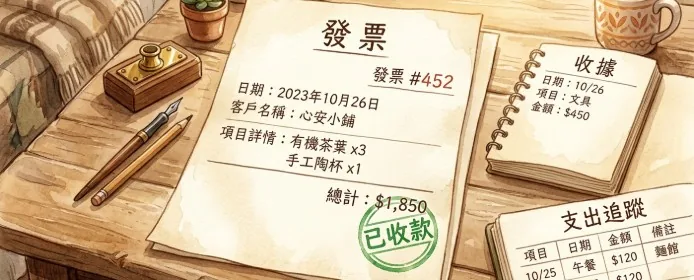發票開立與收款追蹤