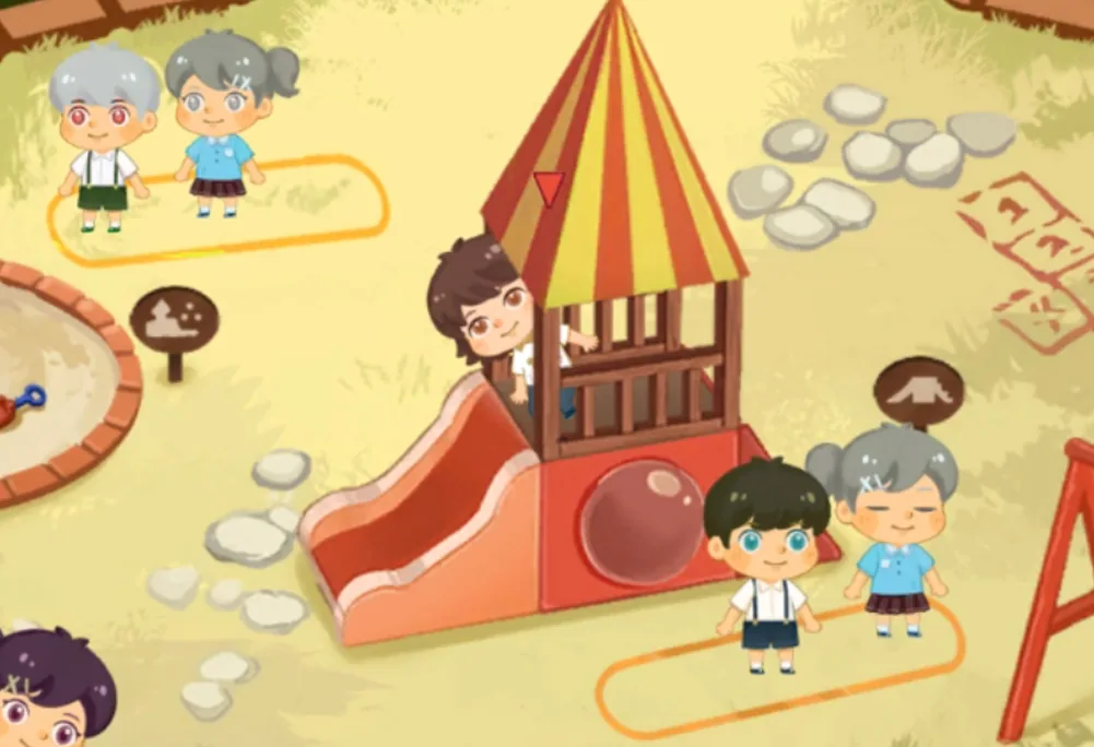 特教輔助教學公園互動遊戲 畫面 01