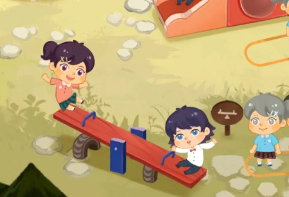 特教輔助教學公園互動遊戲 畫面 02